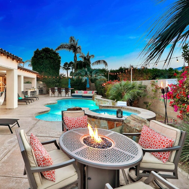 Gather your ensemble by the fire pit for a games night
