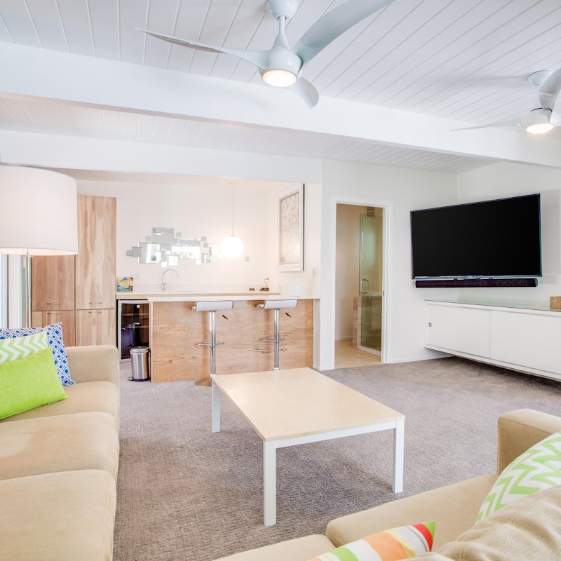 Settle down in the media room for a movie night with loved ones