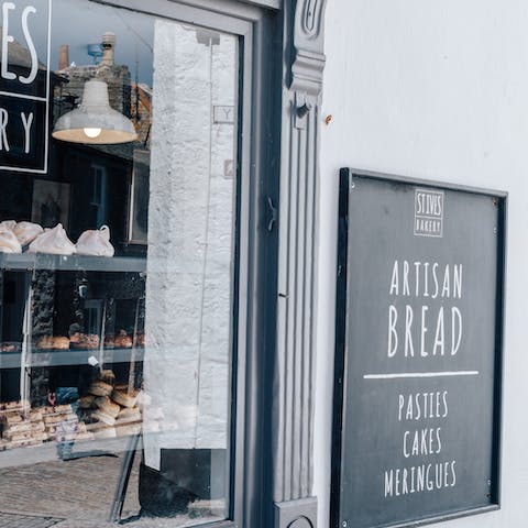 Explore all of the artisanal bakeries in St. Ives