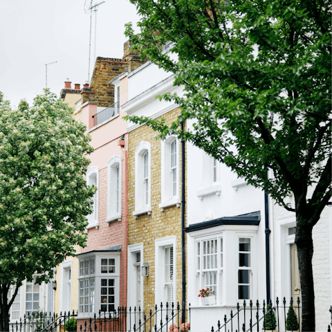 Begin your stay with a stroll through neighbouring Chelsea  