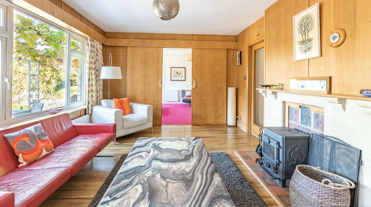 Midcentury in Somerset, South West England