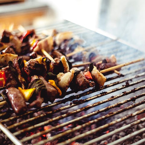 Grill some local Suffolk produce on the barbecue