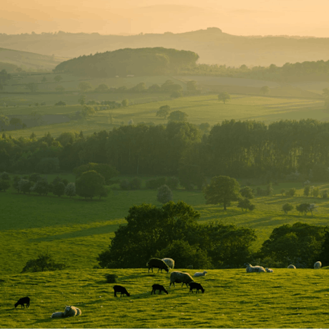 Stay in the heart of the Northumberland countryside, only a thirty-minute drive from Newcastle