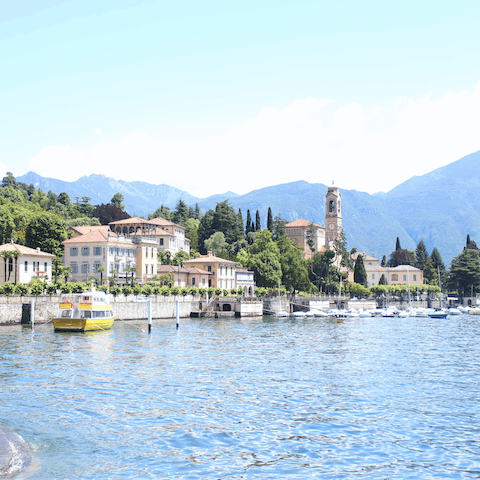 Explore the beautiful city of Como, twelve minutes in the car