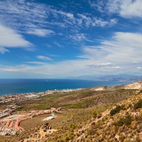 Take a walk to fabulous Fuengirola town, just ten minutes away on foot