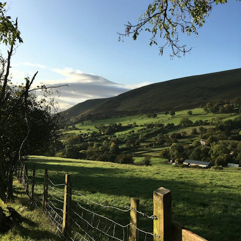 Hike the beautiful Black Mountains or explore on mountain bike