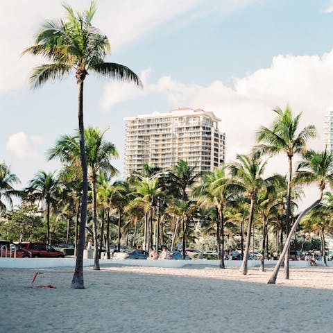 Stay in buzzing Miami Beach, just a stone's throw from the city's best restaurants and cocktail bars