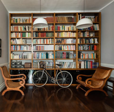 Pull up a chair and get stuck into your holiday reads surrounded by hundreds of books