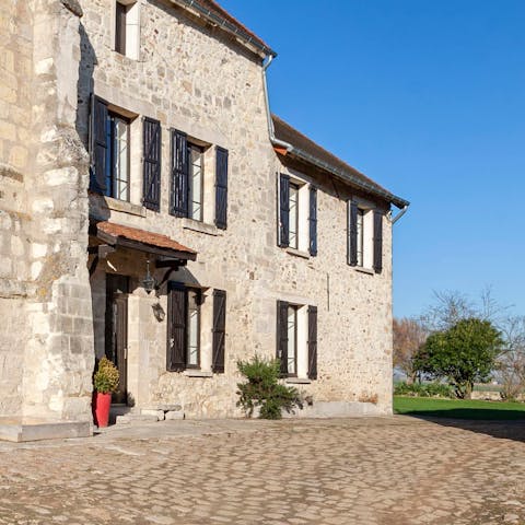 Discover a quiet sanctuary nestled between Reims and Château-Thierry