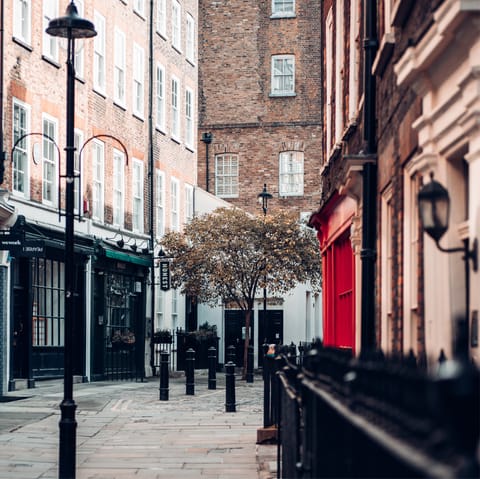 Take a stroll around the pretty streets of West London 