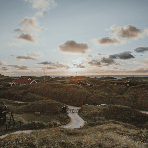 Drive to the fishing village of Løkken in just eight minutes