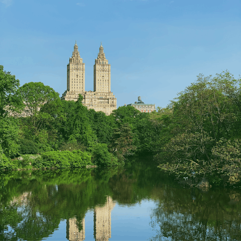 Take a short walk to Central Park to enjoy some green space