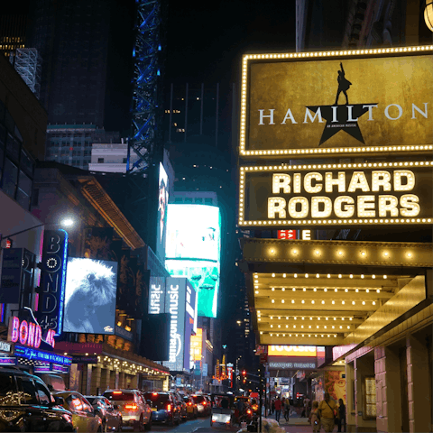 Pick an iconic Broadway show for an evening of entertainment