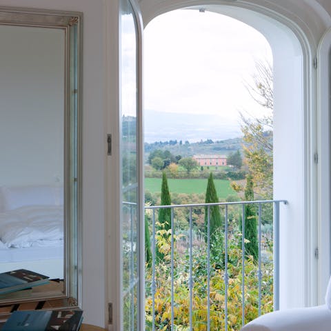 Wake up to inspiring views and feel a wonderful sense of relaxation
