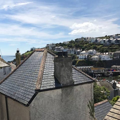 Stay in a listed cottage in the heart of Mevagissey, just a short stroll from pubs, shops and the harbour