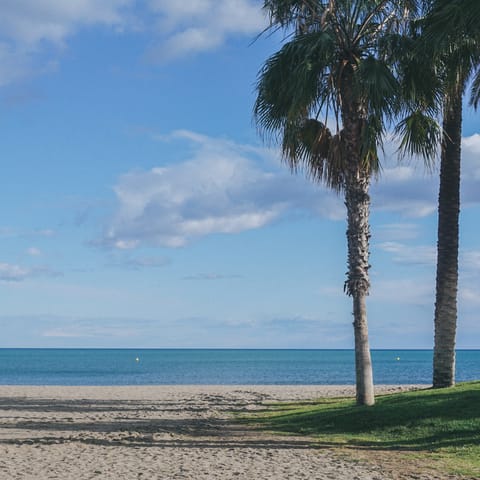 Spend a beach day at Málaga – 20 km away
