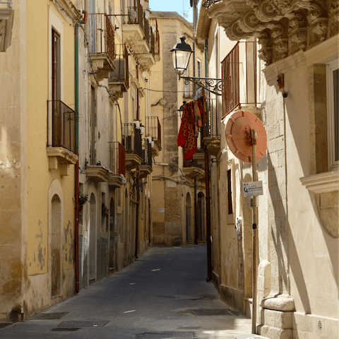 Explore Catania's historic and winding streets