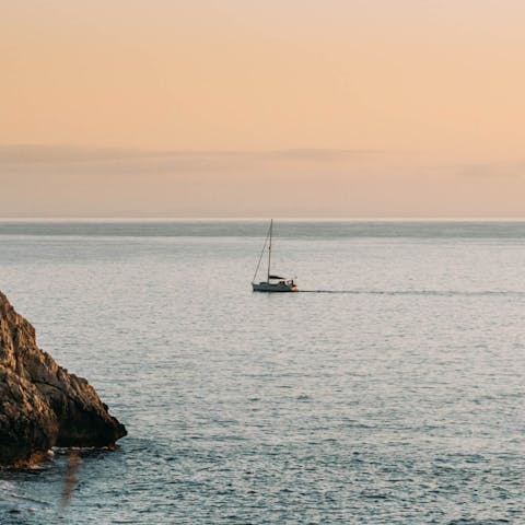 Sail away on an island adventure in northern Mallorca