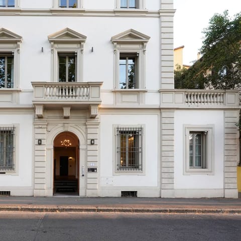 Check into this handsome Renaissance building