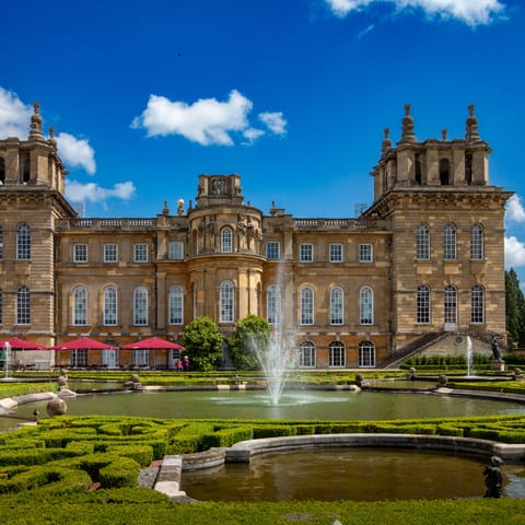 Visit Woodstock for a tour of Blenheim Palace