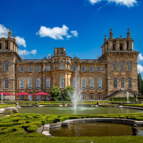 Visit Woodstock for a tour of Blenheim Palace
