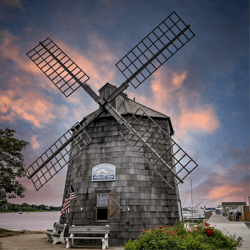 Spend the day in the coastal town of Sag Harbor, twenty-two minutes away by car