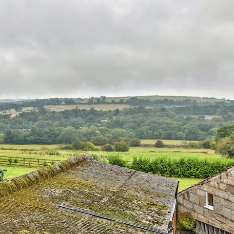 Take in enchanting North Yorkshire countryside views 