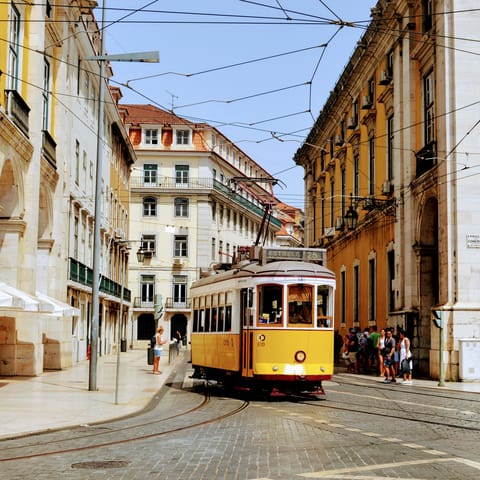 Stay in the heart of Lisbon, near the top tourist attractions