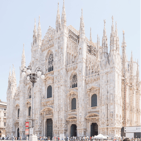 Walk to the Duomo in just half-an-hour