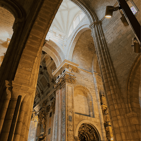 Visit one of the city's oldest monuments, Sé do Porto, a short walk