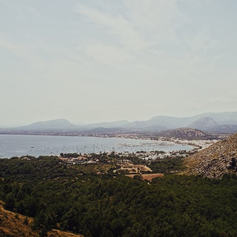 Immerse yourself in the natural beauty of  Alcudia 