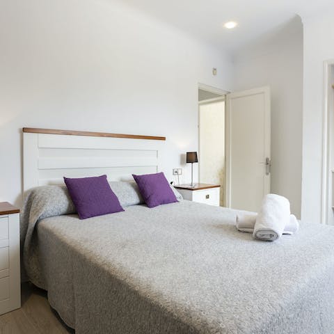 Get a good night's rest in the comfy bedrooms and wake up ready for more island adventures