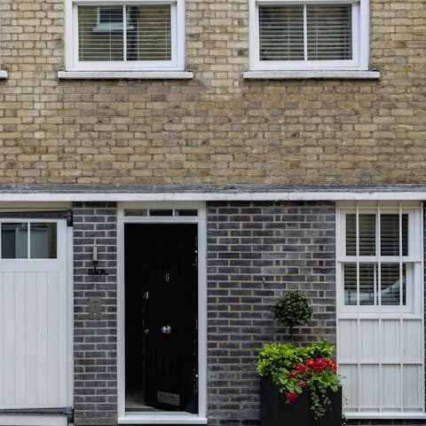 Stay in a charming modern mews