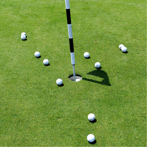Shoot some holes at the Aroeira Golf Resort
