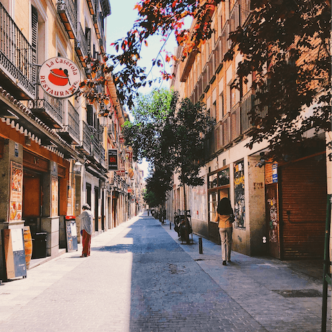 Enjoy your stay in the historic Salamanca district of Madrid