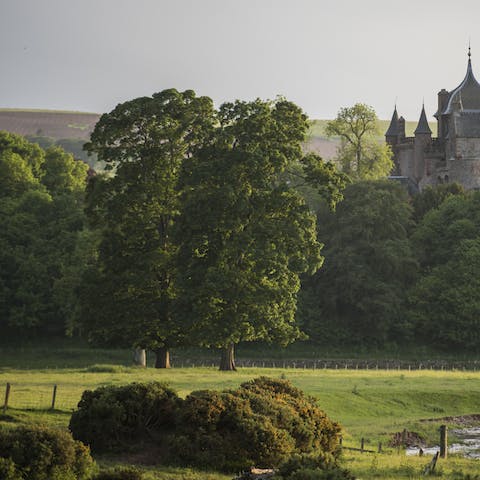 Go for a morning stroll in the estate's magnificent grounds