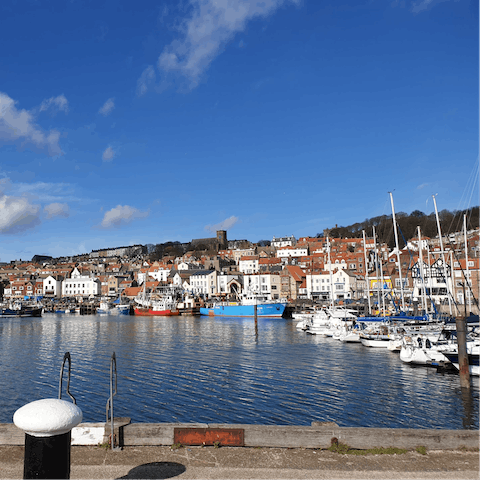 Explore the charming seaside town of Scarborough