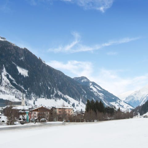 Experience the rejuvenating spirit of the fresh mountain air from the Rauris Hochalmbahnen ski resort
