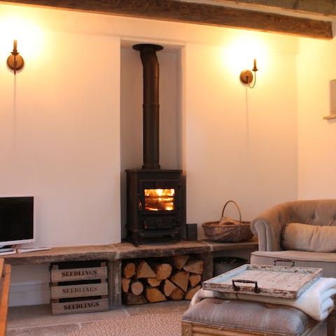 Light up the log burner and take a nap in the armchair