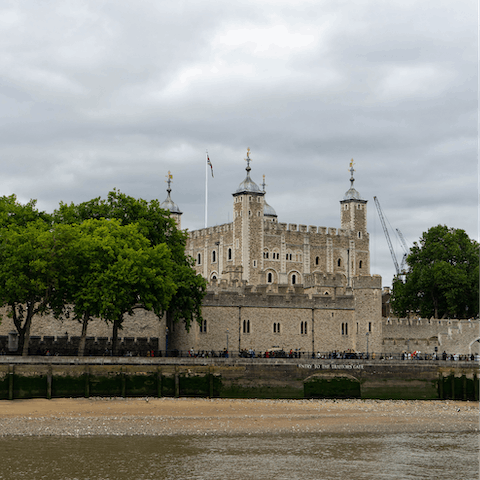 Call in at the Tower of London, just a twenty-minute tube ride away