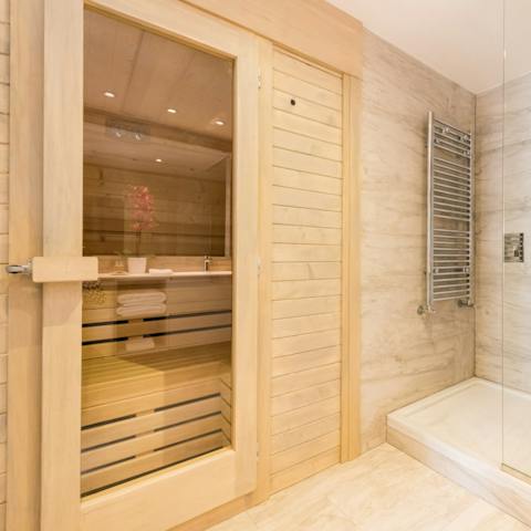 Sweat out your stresses in your very own sauna