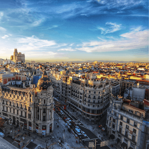 Explore the sights of Madrid, starting with the Salamanca district