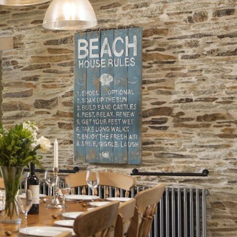 Relish days on the nearby coastline