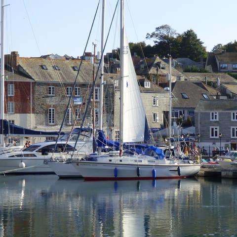 Have a stroll around beautiful Padstow, just over a ten-minute drive from this home