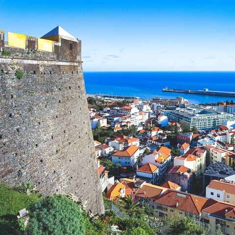 Explore Funchal with ease from this central spot in the historic heart