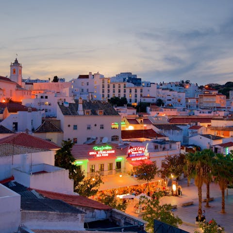 See what bustling Albufeira has to offer, from nightlife to shopping it's all here