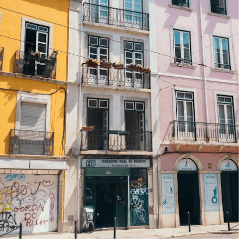 Stay in the lively Barrio Alto – home to traditional restaurants, bars and a thriving arts scene