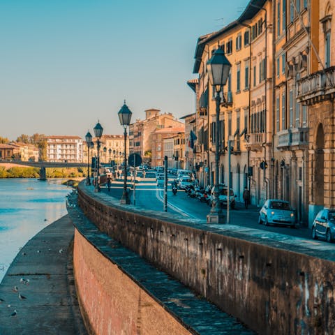 Take an art tour in Pisa or Florence – it's a wonderful way to spend a day or two
