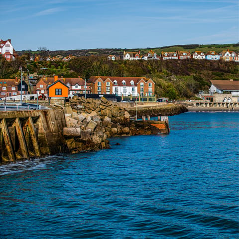 Visit Folkestone Harbour Arm, and enjoy an afternoon of delicious street food 