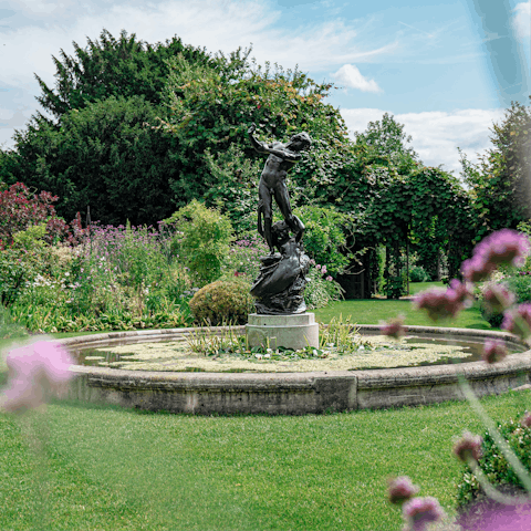 Enjoy a morning stroll around nearby Regent's Park